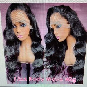 13x6 Body Wave Lace Front Wig - Black , 🖤 BNIB